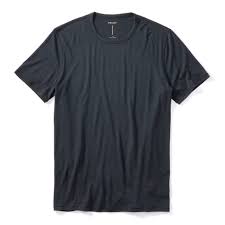 The Onyx Artisanal Luxury Hard-Crafted Comfort Black Tee in 1